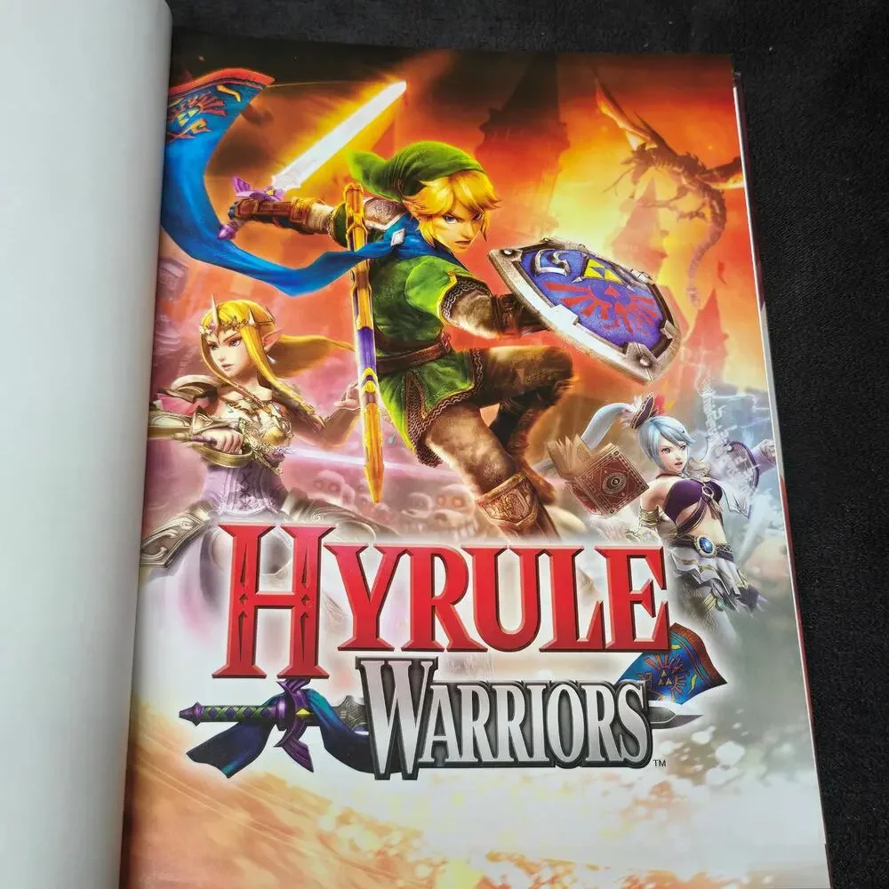 The Legend of Zelda Hyrule Warriors Hardcover Game Strategy Collector's Book